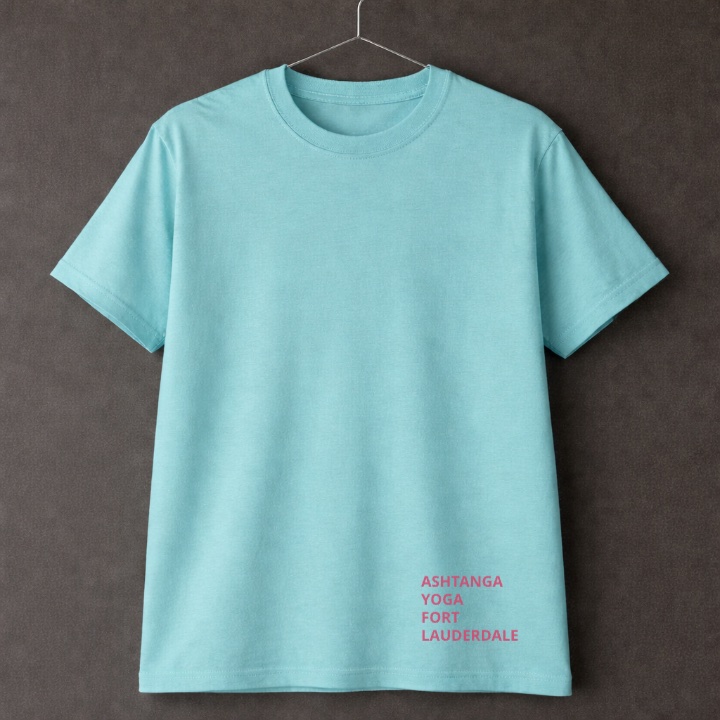 Turquoise Practice T-shirt front view