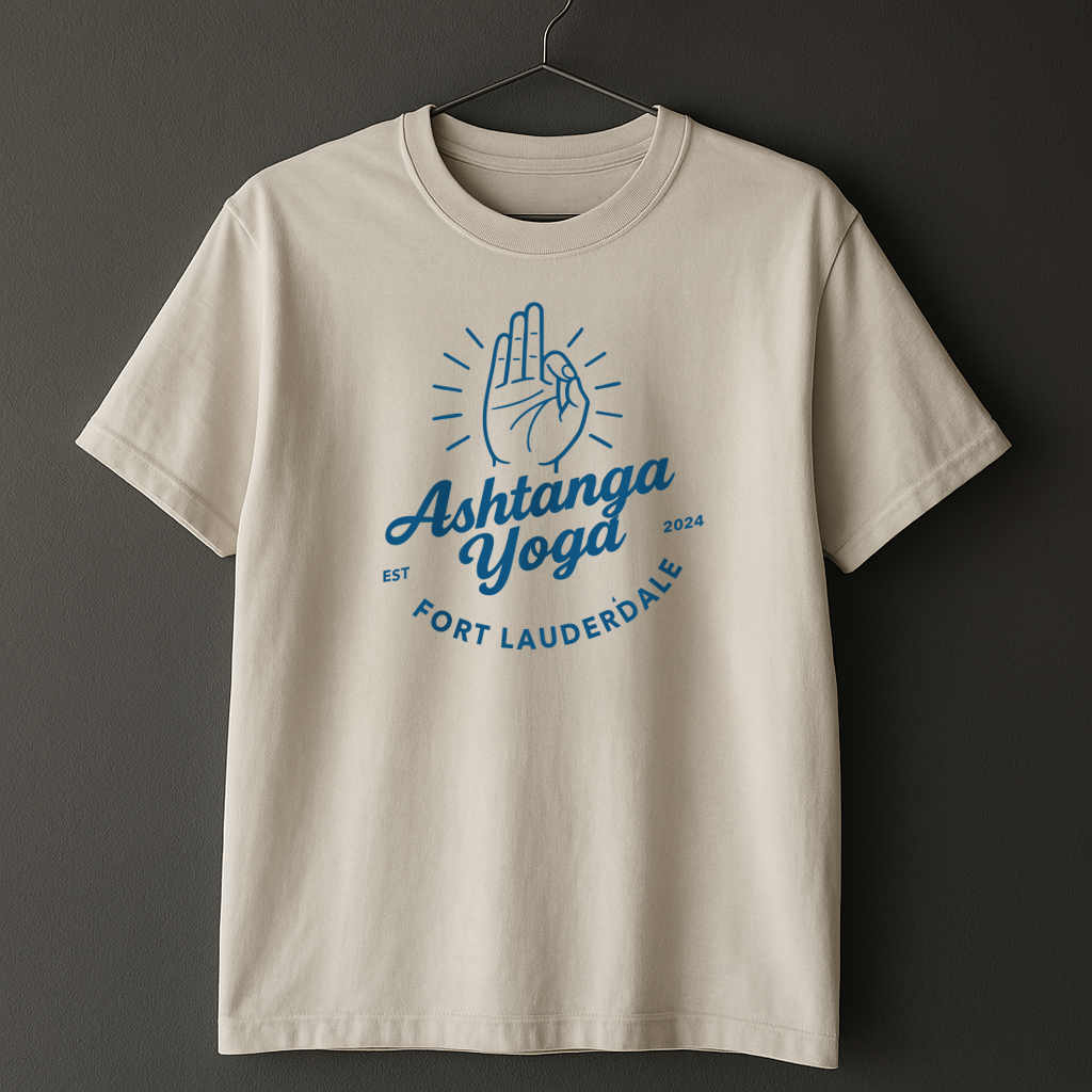 Ivory T-shirt front view